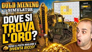 DOVE SI TROVA LA MAGGIORE QUANTITÀ DI ORO? SCOPRIAMOLO INSIEME! - Gold Mining Simulator Ita