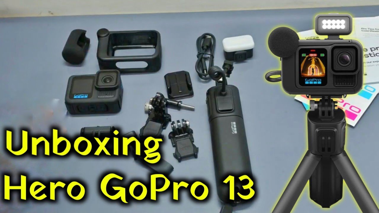 Hero GoPro 13 creator edition combo kit for vlogger unboxing | 