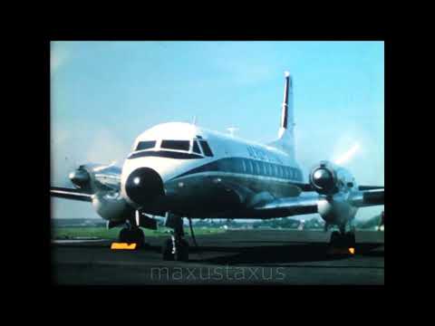 TAC Thai Airways Company Fly Hawker Siddeley 748,  out of Bangkok Airport C1960s, HS-THA, F858