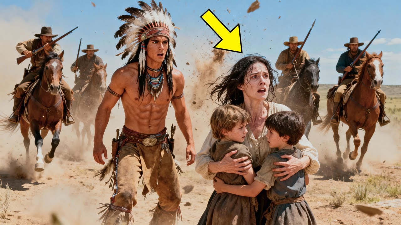 “¡No Nos Dejes… Matarán a Mis Hijos!” — Suplicó la Madre… El Apache Eligió el Honor