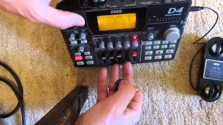 Видео Демонстрация работоспособности Korg D4 (автор: Саша Вивабокс)