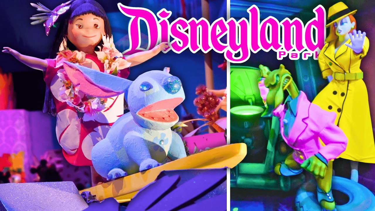 Pirates, Monorail & Roger Rabbit - Windy Day at Disneyland | 4K 60FPS POVs & Walking Tour