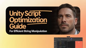 Unity Script Optimization