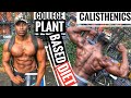 College Student | What I Eat in a Day Plant Based Diet | Calisthenics Back Workout |