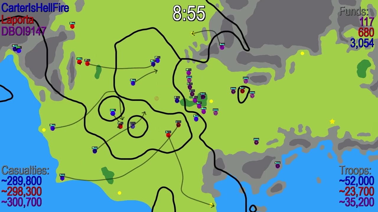 War of Dots: Crazy purple comeback