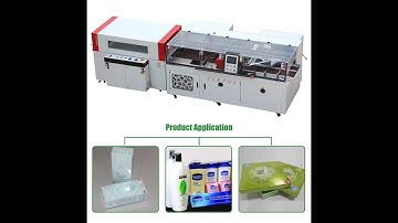 Automatic side sealing shrink wrapping machine for cosmetic perfume box