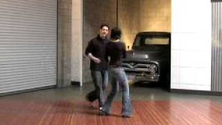 Kick-Ball-Cross Pattern - West Coast Swing Dance Lesson by Doug Silton (#518)