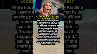 Karoline Leavitt Blasts Reporter with Private Texts – Sparks Social Media Frenzy!