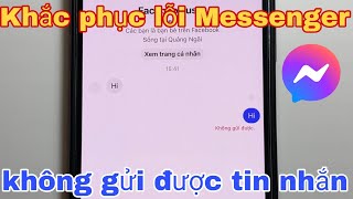How to fix Messenger error not sending messages on iPhone and Android screenshot 1