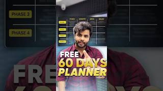 60-Day Planner to Crack IISc, IISER & NISER 🔥 (Backlog to Selection)