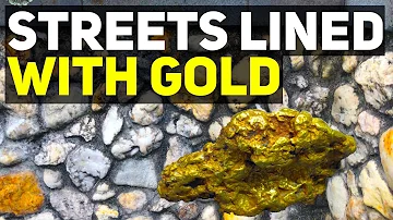 The Streets Lined With Gold In This Town In Australia