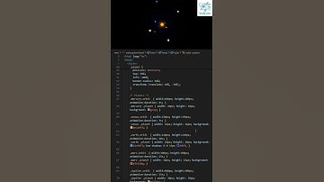 Solar System Animation 🌌 | Stunning CSS & HTML Planet Orbit Visuals #coding #web3 #programming