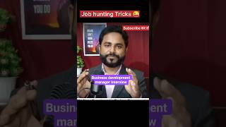 Business development manager Interview 🔥 Job interview questions and answers #trendingnow