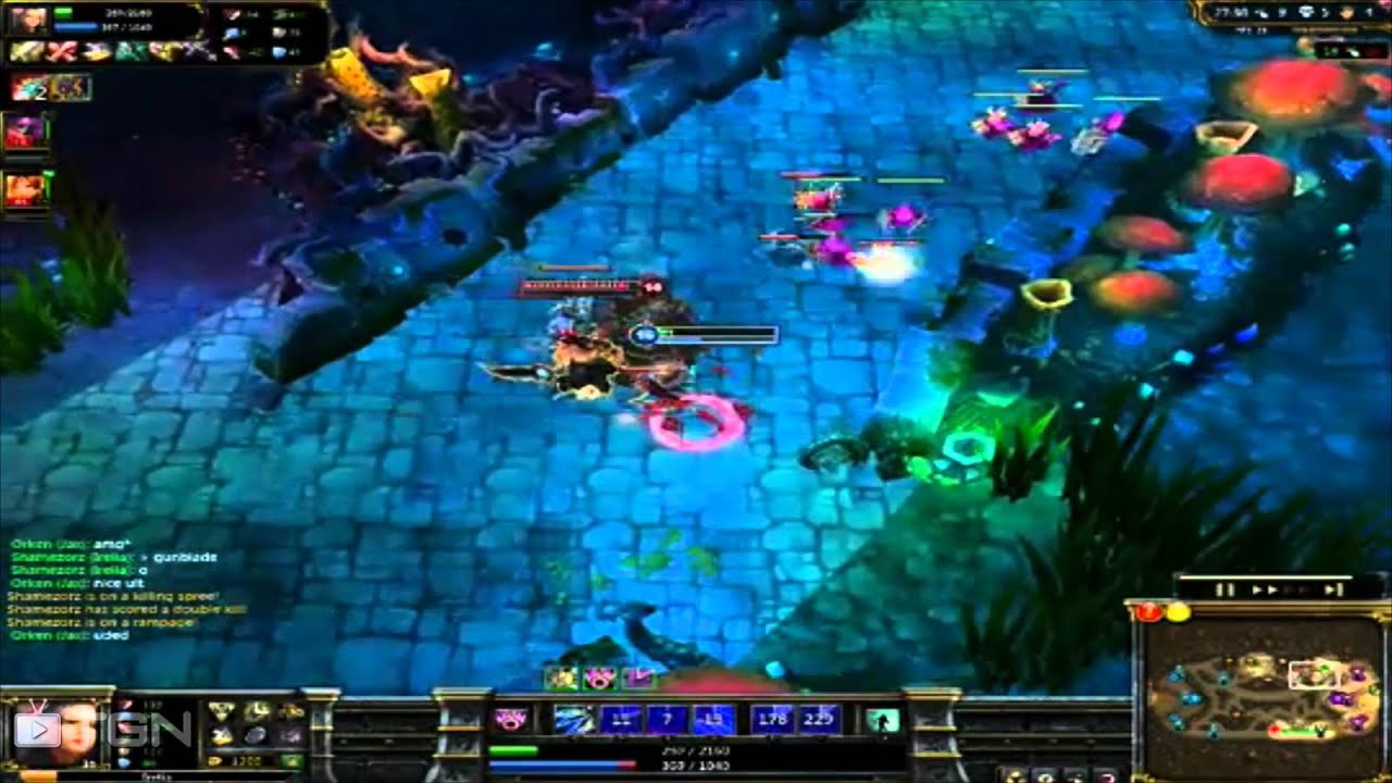 ★ League of Legends: Riot Points Contest: Epic Irelia kills entire team and WTF? - WAY➚