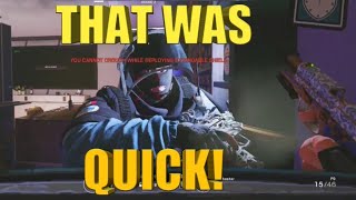 Quick Surrender - Rainbow Six Siege