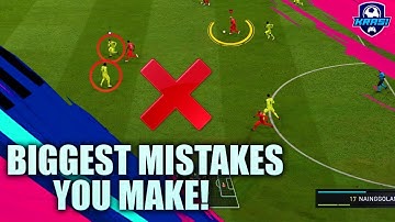 BIGGEST MISTAKES PLAYERS MAKE in FIFA 19! THESE SECRET TIPS WILL TAKE YOUR SKILLS TO THE NEXT LEVEL