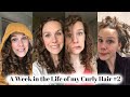 A REAL Week in the Life with Curly Hair #2 : Winter