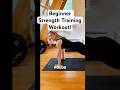 Beginner Strength Training Workout! 5 exercises. Dumbbells Only!