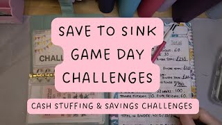 SINKING FUNDS | MINI CHALLENGES | GAME DAY | COMPLETED CHALLENGE RE-ALLOCATION | CASH STUFFING 