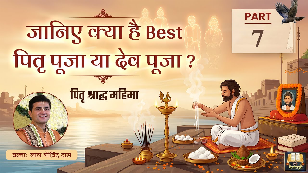 Part 7👉🏻जानिए क्या Best है पितृ पूजा या देव पूजा ? पितृ श्राद्ध महिमा #pitrupaksha #shradha #pitru