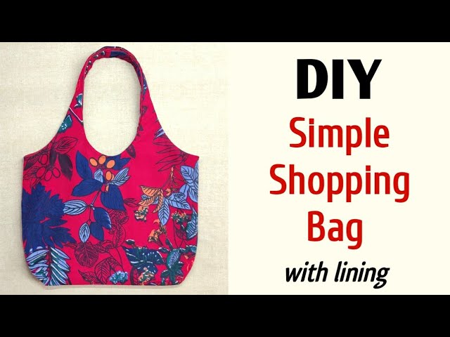 DIY REVERSIBLE BAG + FREE PATTERN + VIDEO - MADE EVERYDAY