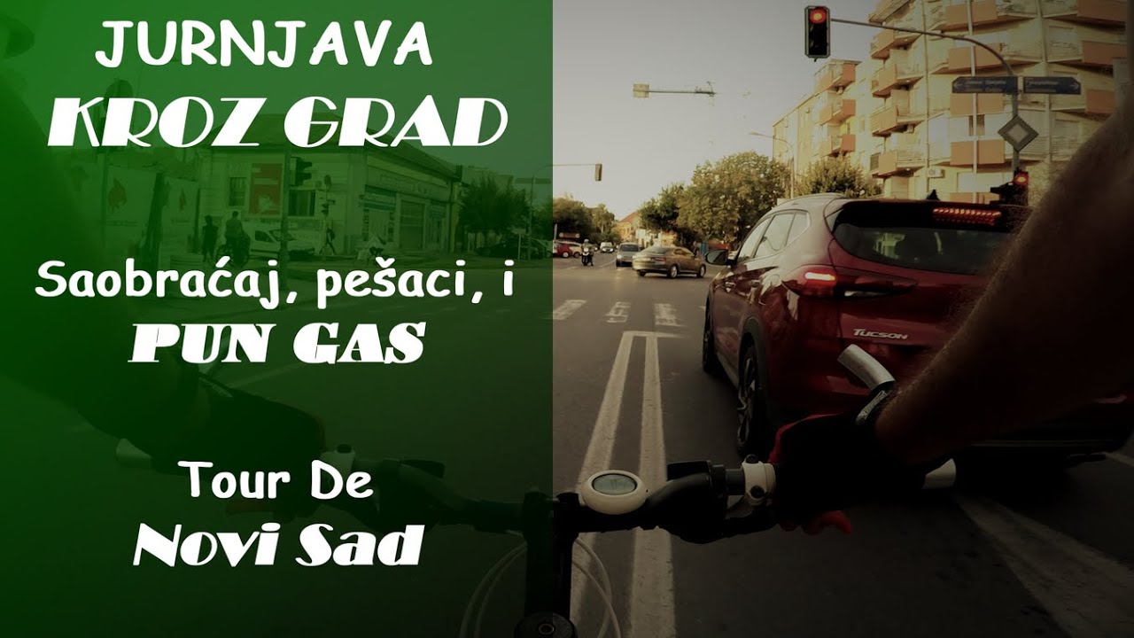TRACK BIKE tour de Novi Sad MTB urban cycling YouTube