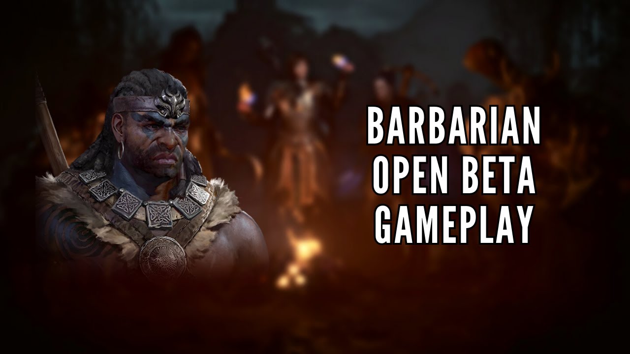 Diablo 4 Beta Barbarian World Tier 2 Light's Watch Dungeon & Second