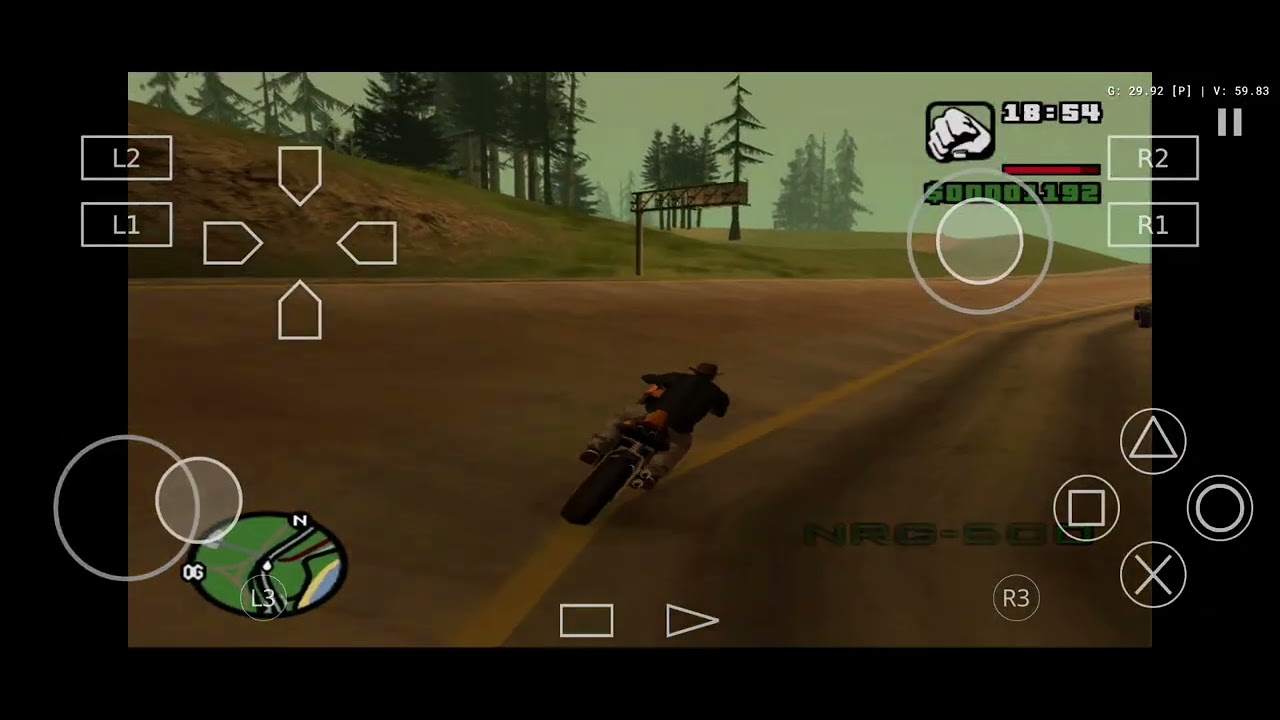 Gta san Andreas phone gameplay aethersx2 emulator 