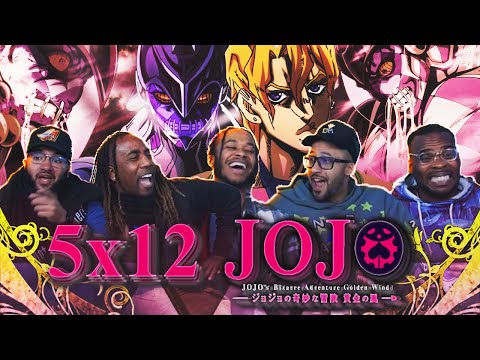 MAN IN THE MIRROR! JJBA Golden Wind Ep 12 Reaction!