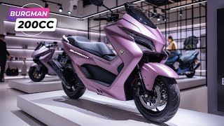 2025 Suzuki Burgman 200: First Look - You NEED This Scooter!