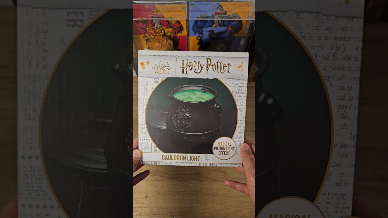 [📦 unBOXing] Paladone - Cauldron Light (Wizarding World of Harry Potter) 
