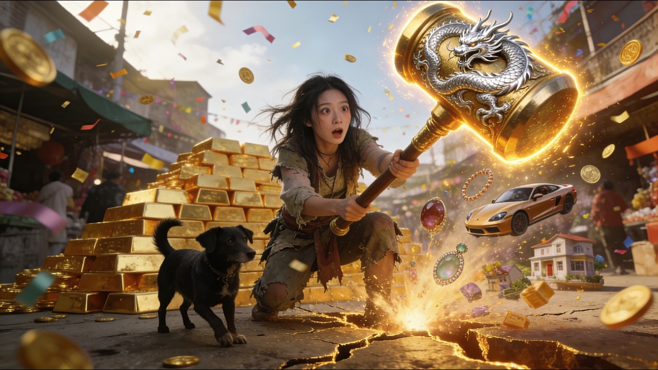 【新🔥劇🔥】🔥萬物一錘皆可開掛？屈笑孝偶得神奇之鎚敲啥啥開掛發家致富