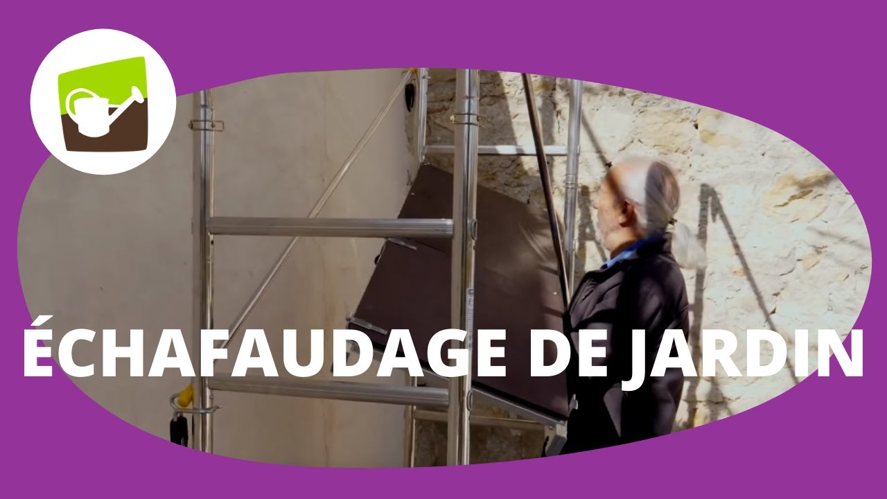 Comment Monter L Echafaudage De Jardin Roulant En Aluminium De Jardin Et Saisons Youtube