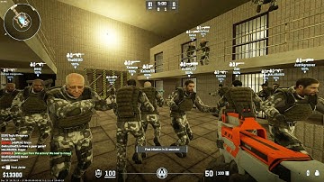 CS2 Zombie Escape ze_bp-infested-prison_p On Mapeadores