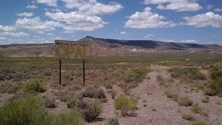 Mining opals in Virgin Valley, Nevada