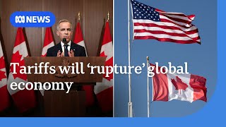 'Tariffs will rupture the global economy': Canada's legal fight against the US | ABC NEWS