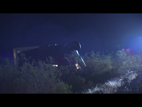 At least 1 dead after 2 semi trucks roll over on I-10 in Phoenix due to wind