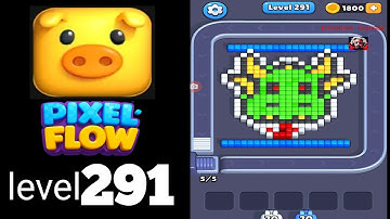 Pixelflow level 291 Guide Walkthrough Solution