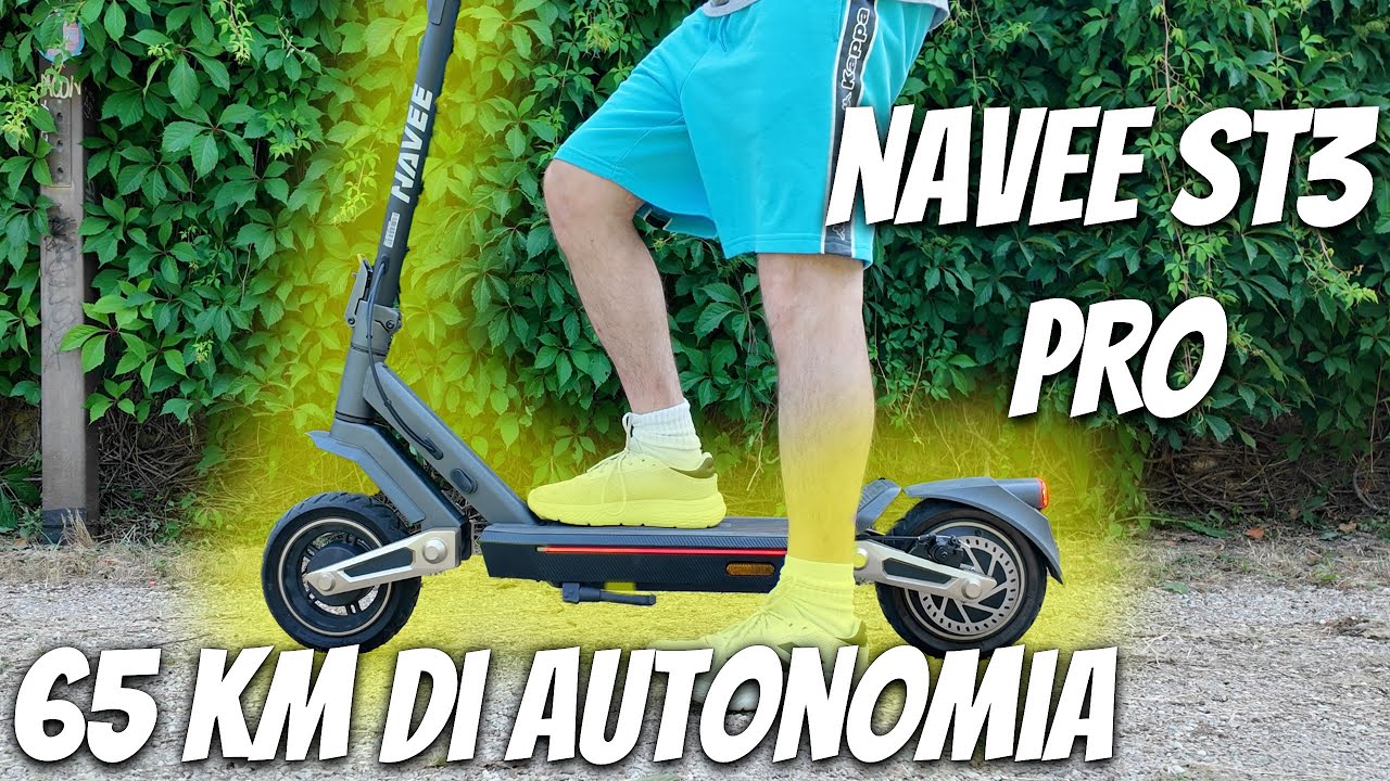 ZERO Stress e ZERO multe :Il MONOPATTINO conforme alle normative italiane | Navee ST3 Pro