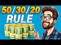 How To Manage Your Money Like The 1% (50/30/20 Rule)