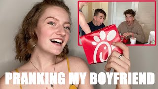 Full PRANKED MY BOYFRIEND (with Chick-Fil-A) | Elyssa Joy Update