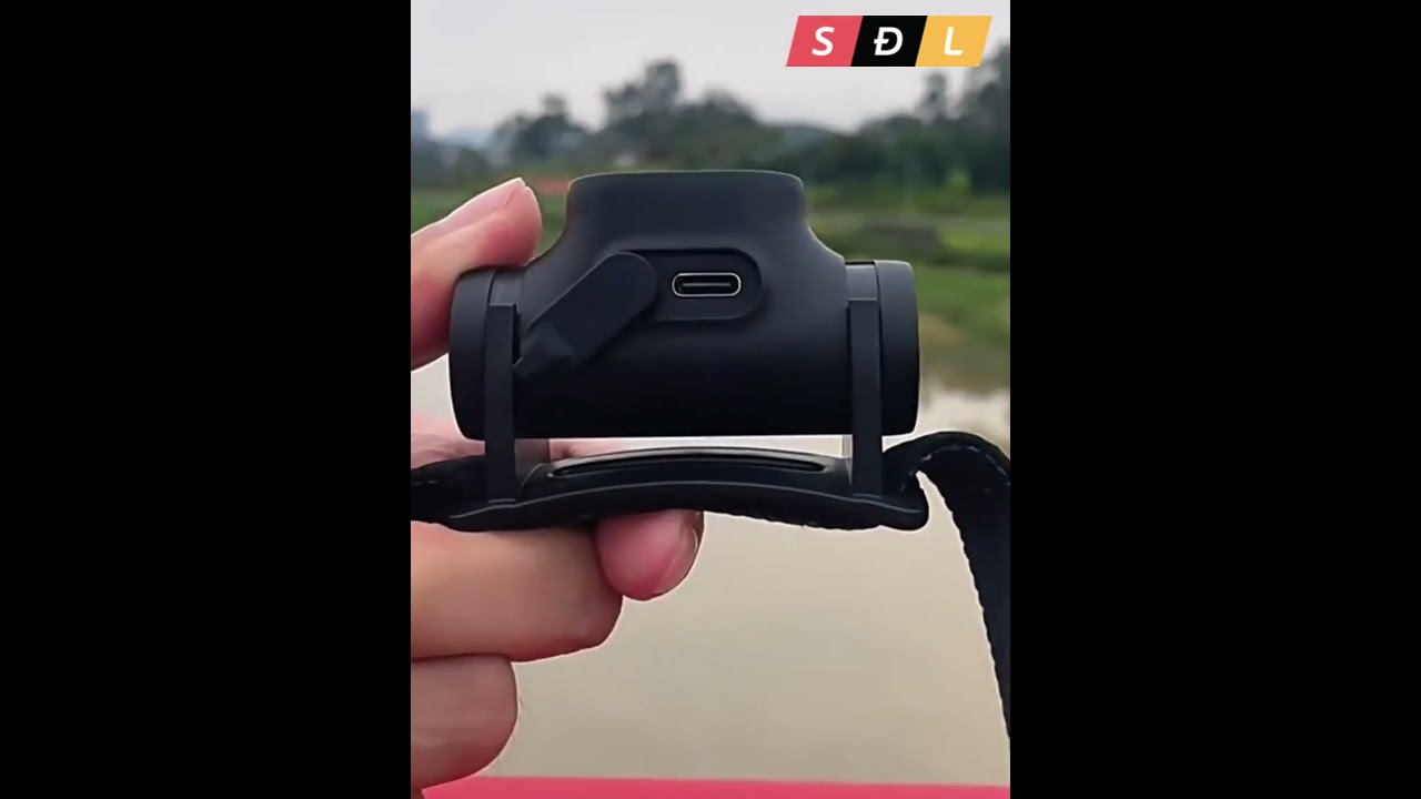 Đèn pin đeo đầu Philips SFL1851 có pin sạc tích hợp theo đèn