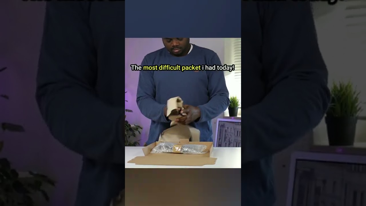 Packaging is difficult sometimes