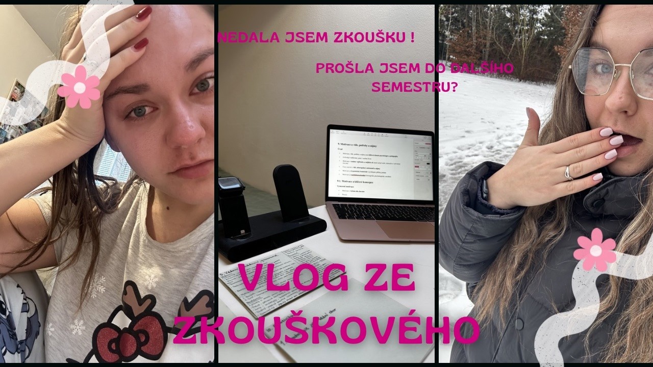 NEDALA JSEM ZKOUŠKU !🫢 | zkouškové, tipy na učení, …