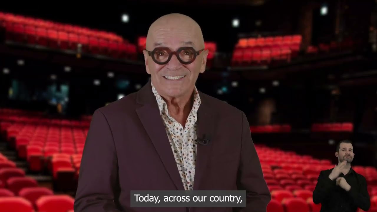 World Theatre Day 2025 Canadian Message - The Honourable Senator René Cormier (ASL & English)