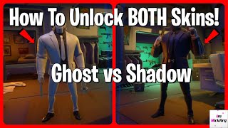 How to get BOTH Ghost vs Shadow Styles! (All Skin Variants)| Fortnite Chapter 2 Season 2 Battle Pass