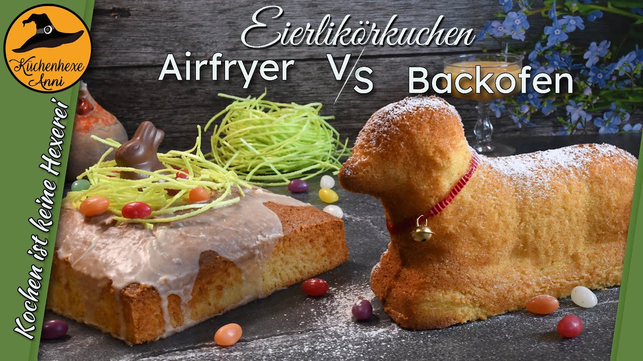 Saftiger , flaumiger Eierlikörkuchen für  Ostern !