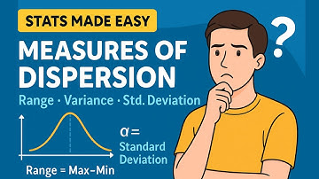 “Master Measures of Dispersion in Minutes! 📊 Range, Variance & Standard Deviation Explained”