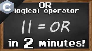 C OR logical operator ||