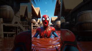 Spider-Man# Gaon Mein chocolate a Gaya # bad Mein ghamand Nikla 😄